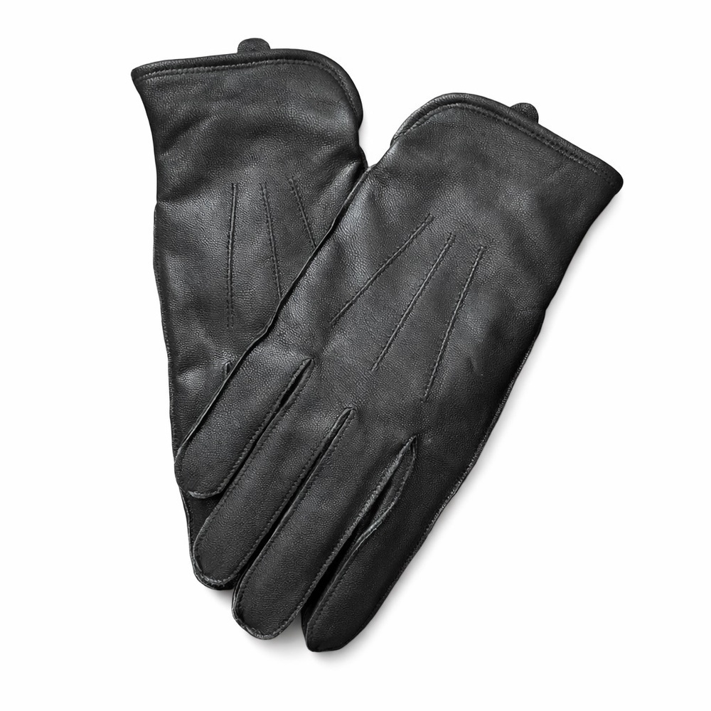 Genuine Leather Gloves – Wool Lined | Unisex | Size 8.5
